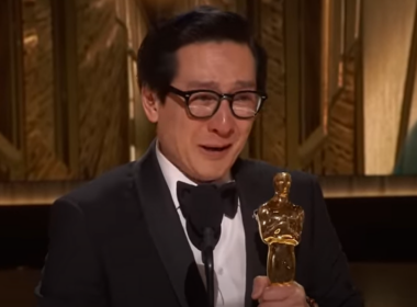 Ke Huy Quan Accepts the Oscar for Supporting Actor / ABC/Disney (YouTube)