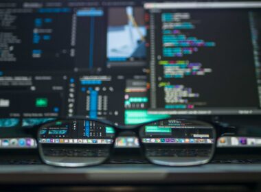 Data codes through eyeglasses