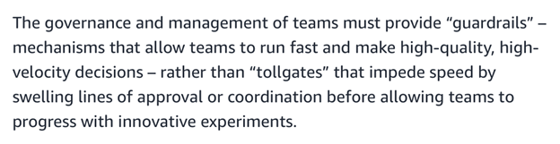 the governance and management